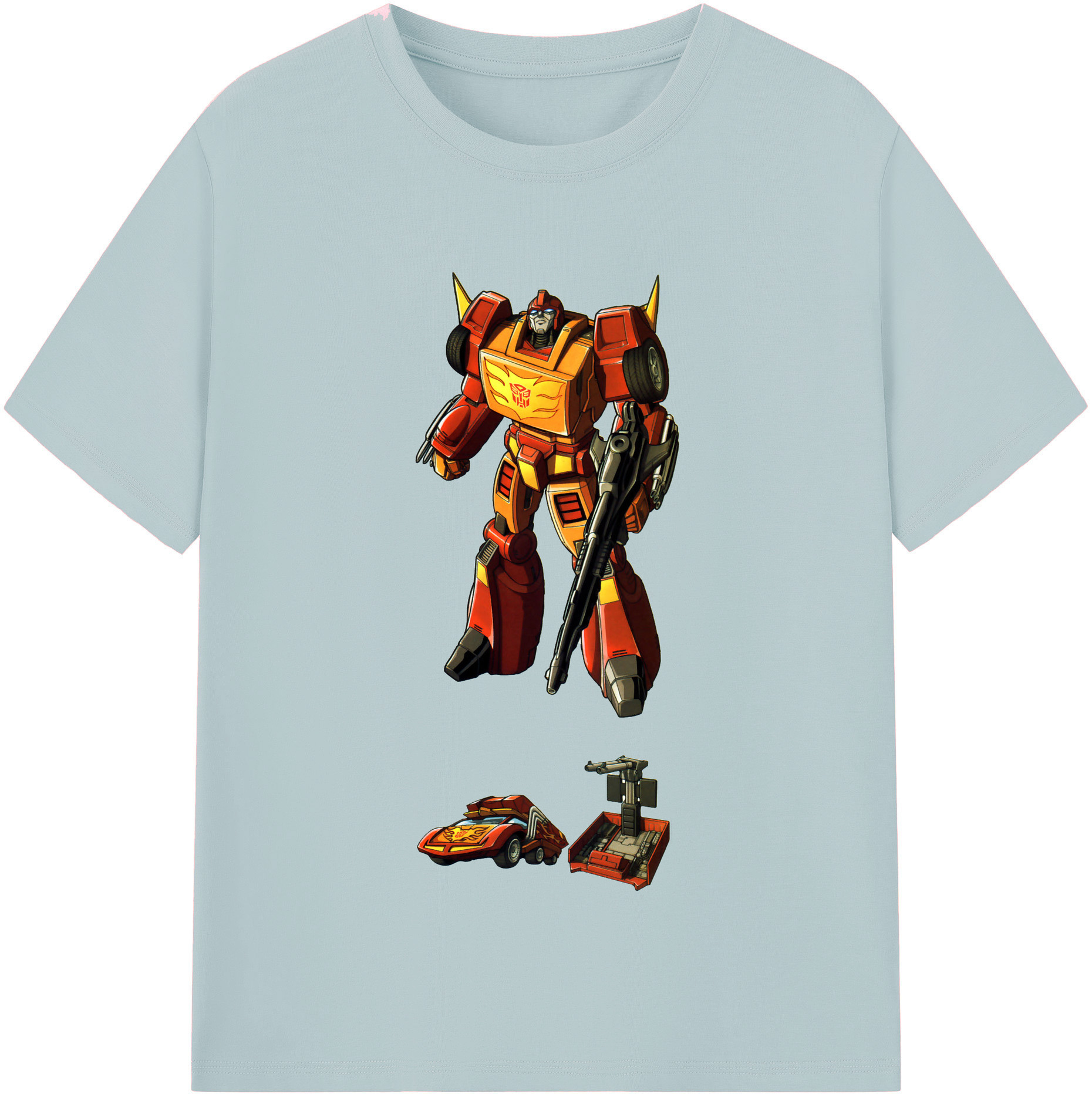 （画像用）  綿100％半袖Tシャツ（フロントプリント）